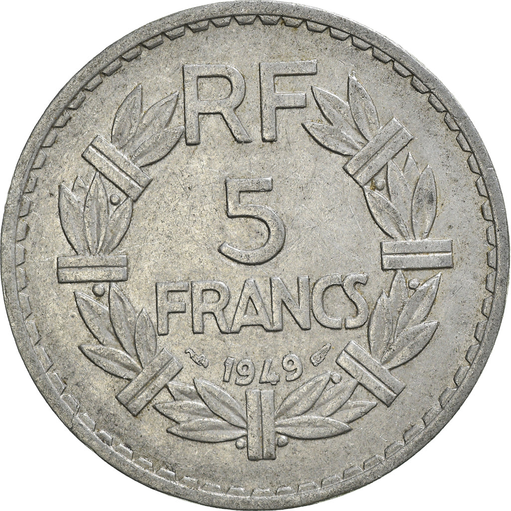 Monnaie, France, 5 Francs, 1949
