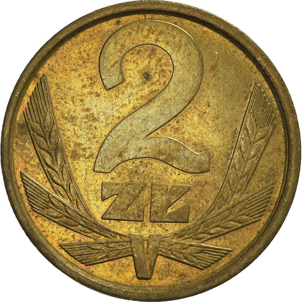 Münze, Polen, 2 Zlote, 1983