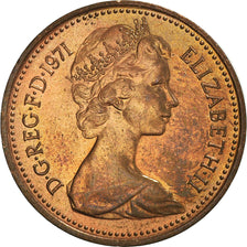 Münze, Großbritannien, New Penny, 1971