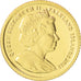 Falkland Islands, 1/64 Crown, 2011, MS(65-70), Gold