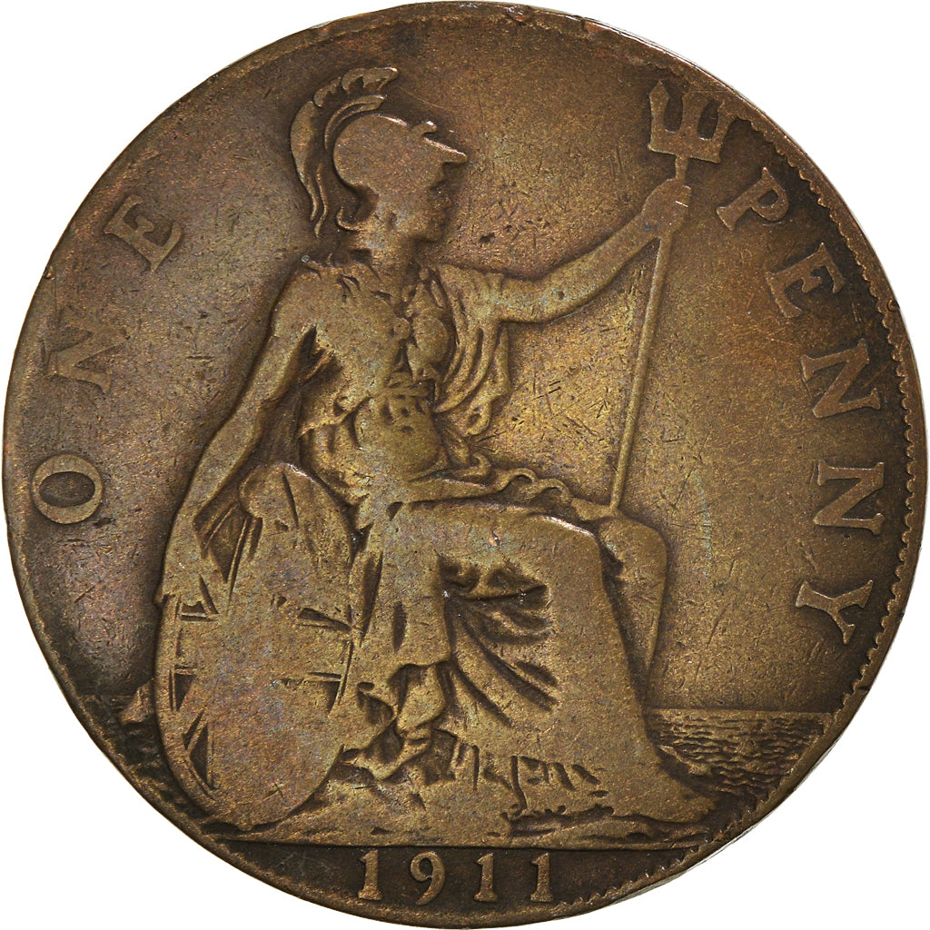 Monnaie, Grande-Bretagne, 1911