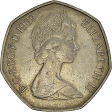 Moneta, Gran Bretagna, 50 New Pence, 1969