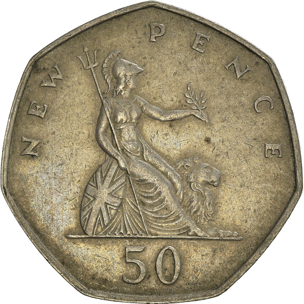 Moneta, Gran Bretagna, 50 New Pence, 1969