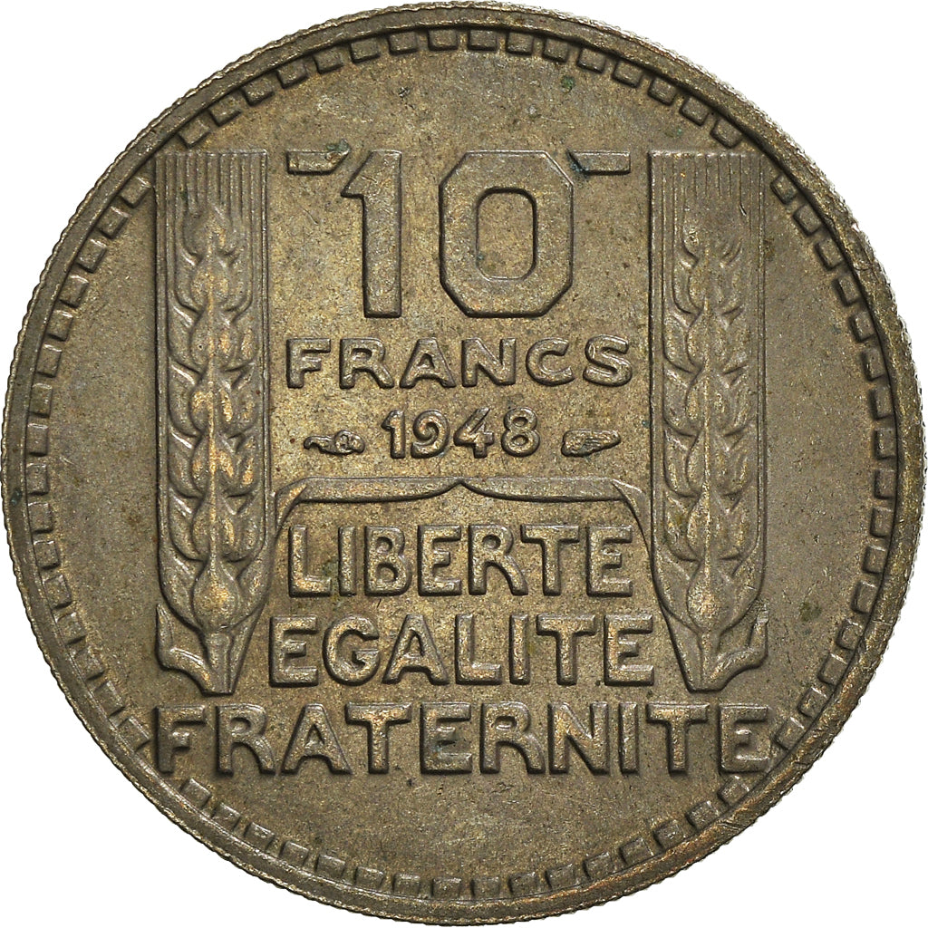 Münze, Frankreich, 10 Francs, 1948