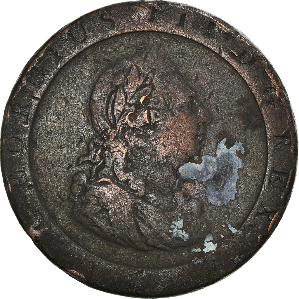 Moneta, Wielka Brytania, Penny, 1797