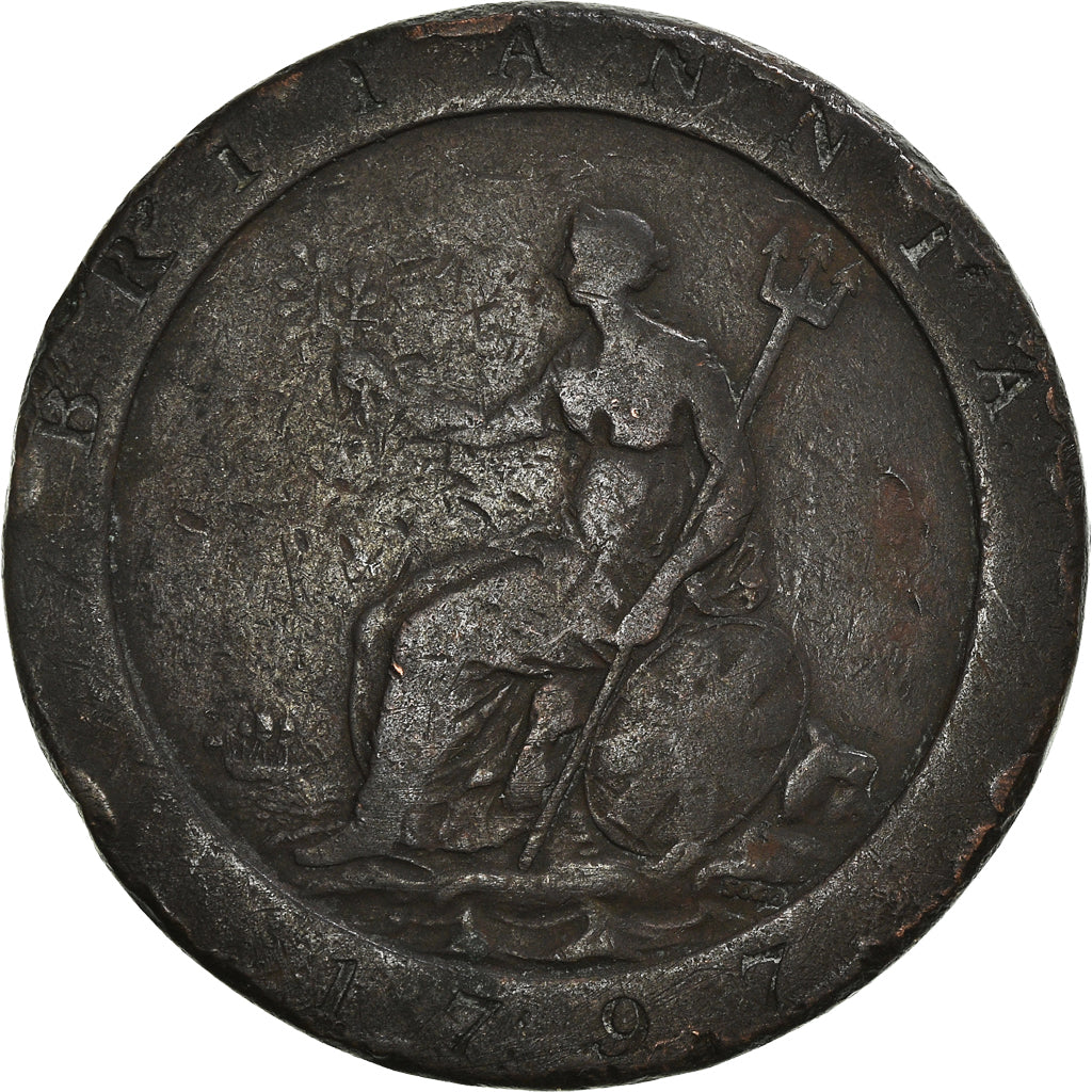 Moneta, Wielka Brytania, Penny, 1797