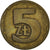 Moneta, Polonia, 5 Zlotych, 1976
