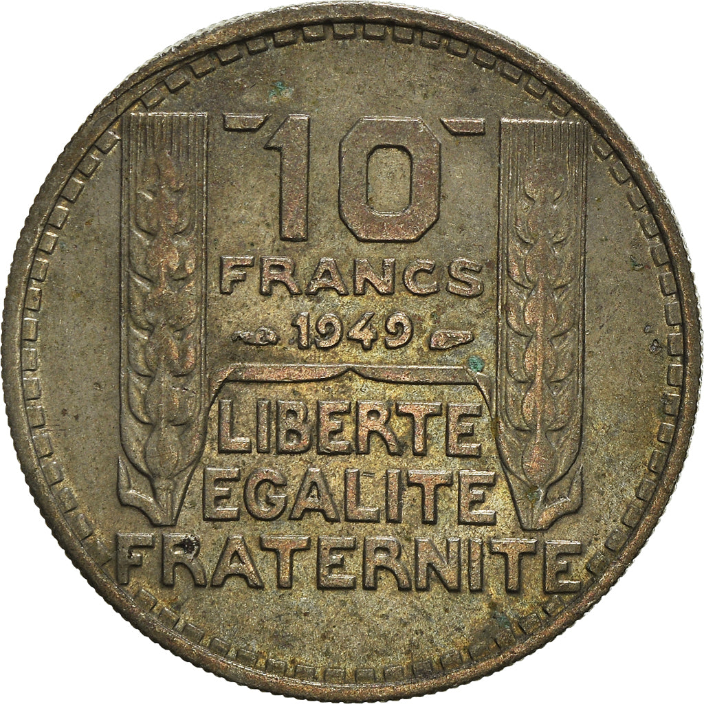 Coin, France, 10 Francs, 1949