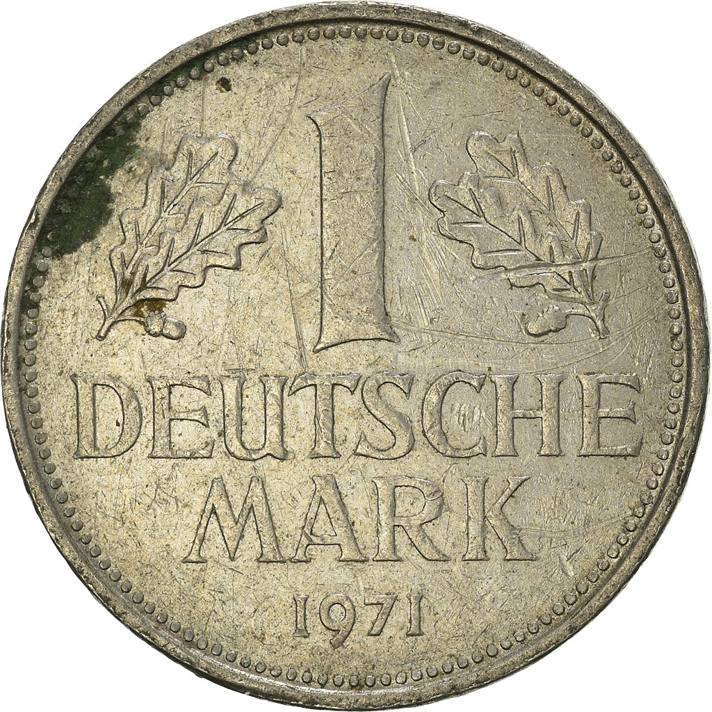 Monnaie, République fédérale allemande, Mark, 1971
