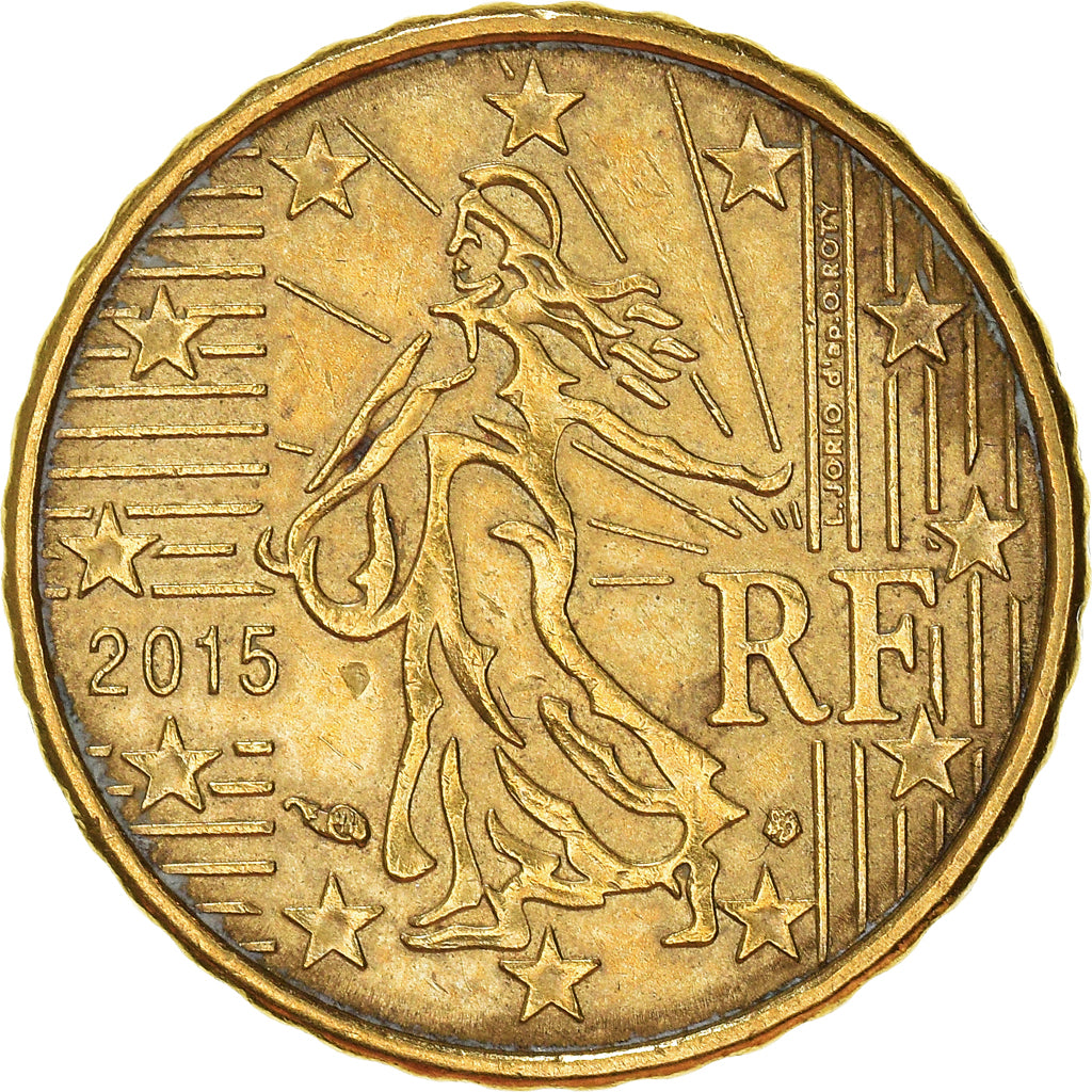 Coin, France, 10 Euro Cent, 2015