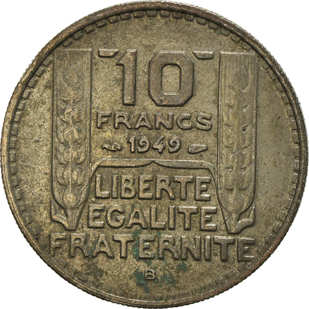 Coin, France, 10 Francs, 1949