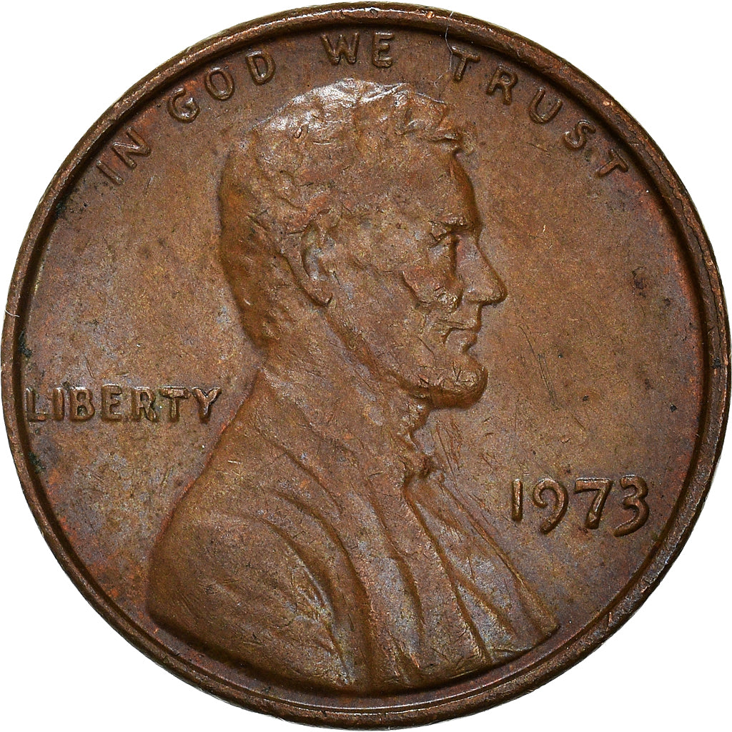 Moneta, Stati Uniti, Cent, 1973