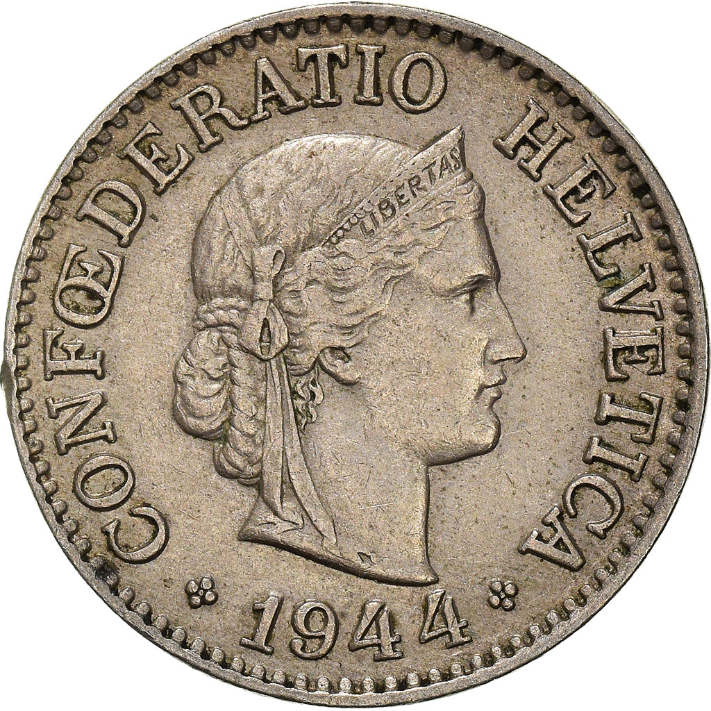 Coin, Switzerland, 10 Rappen, 1944