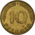 Moeda, ALEMANHA - REPÚBLICA FEDERAL, 10 Pfennig, 1950