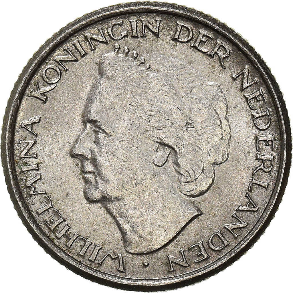 Moeda, Países Baixos, 10 Cents, 1948