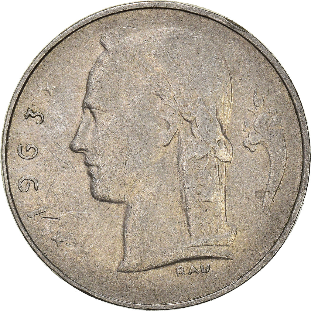 Moneta, Belgia, Franc, 1963