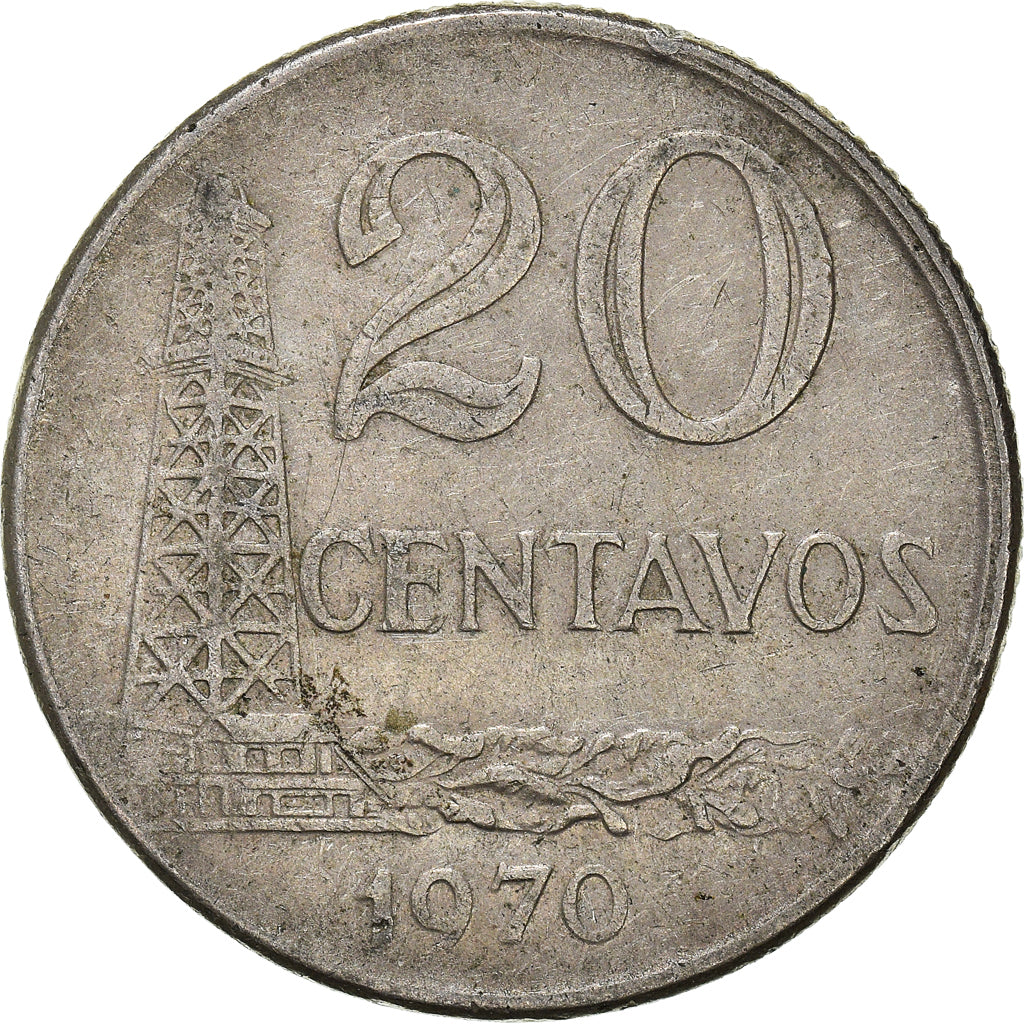 Moeda, Brasil, 20 Centavos, 1970