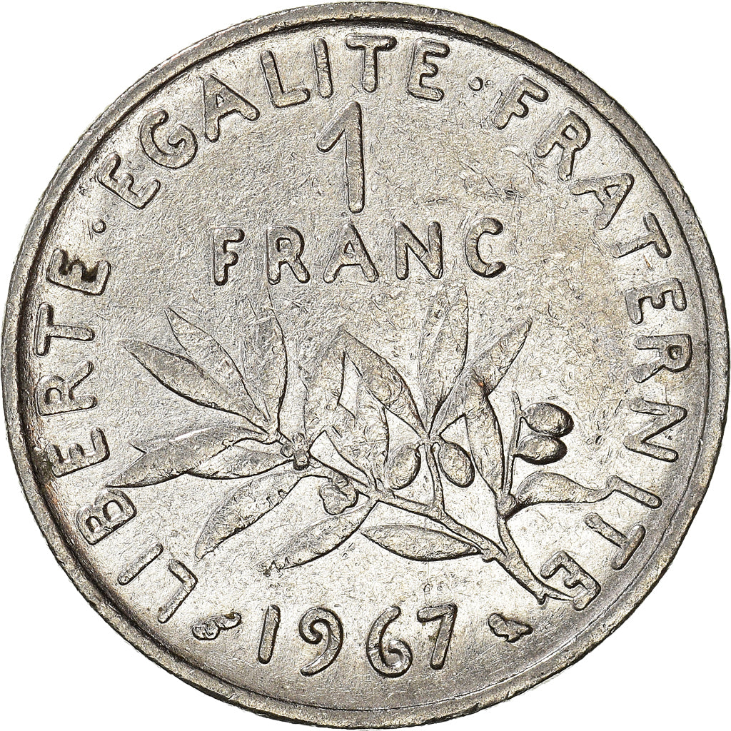 Munten, Frankrijk, Franc, 1967