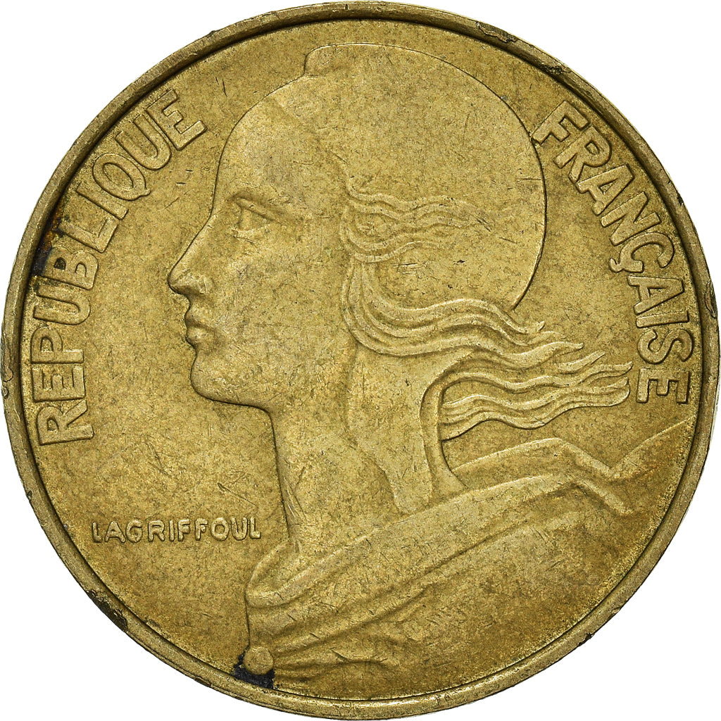 Moeda, França, 20 Centimes, 1996