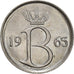 Moneta, Belgio, 25 Centimes, 1965
