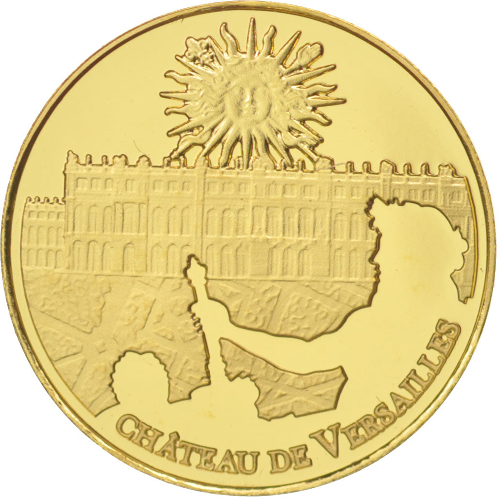 France, 5 Euro, Château de Versailles, 2011, FDC, Or, KM:1810