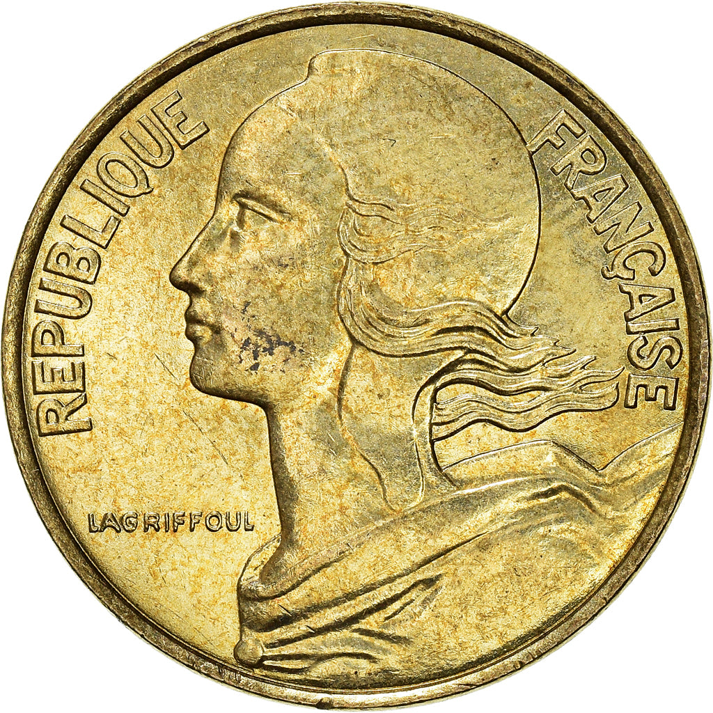 Coin, France, 10 Centimes, 1997