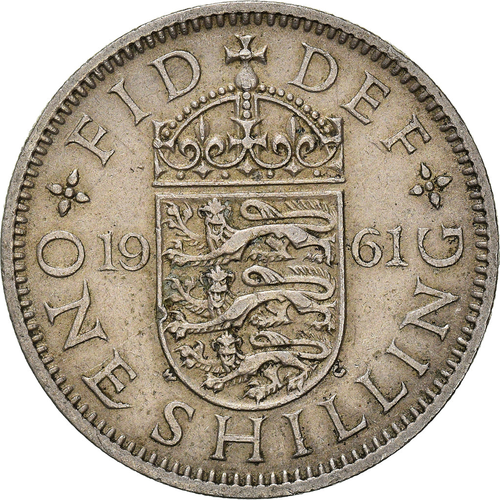 Moneta, Wielka Brytania, Shilling, 1961