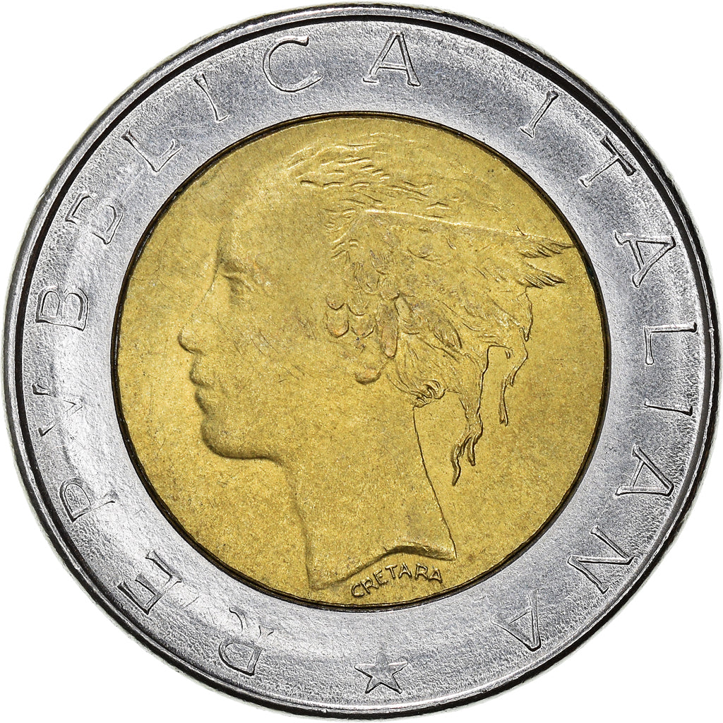 Moneta, Włochy, 500 Lire, 1983