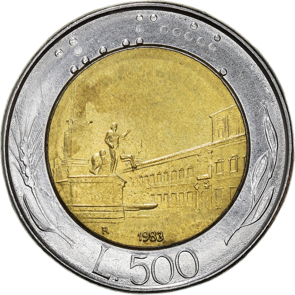 Moneta, Włochy, 500 Lire, 1983