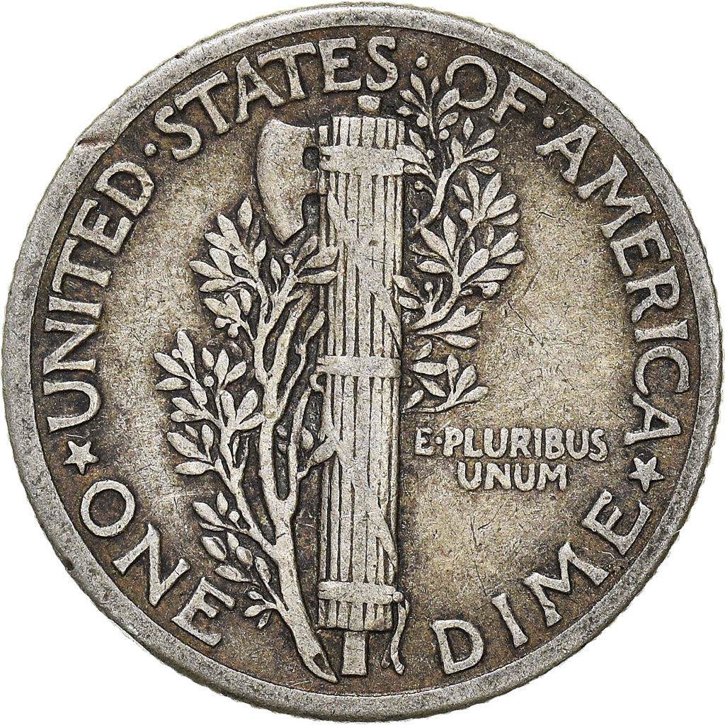 Moneda, Estados Unidos, Dime, 1940