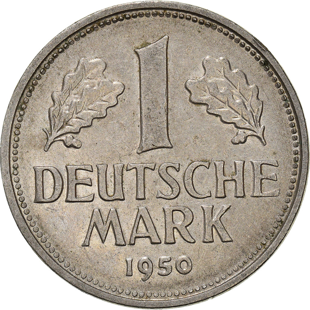 Coin, GERMANY - FEDERAL REPUBLIC, Mark, 1950