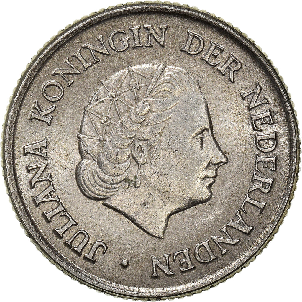 Münze, Niederlande, 25 Cents, 1950