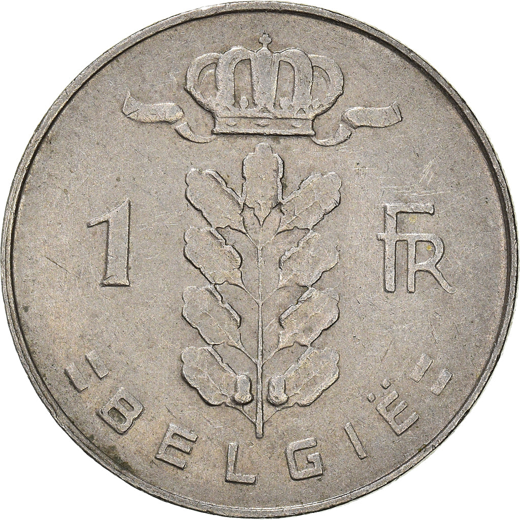 Moeda, Bélgica, Franc, 1972