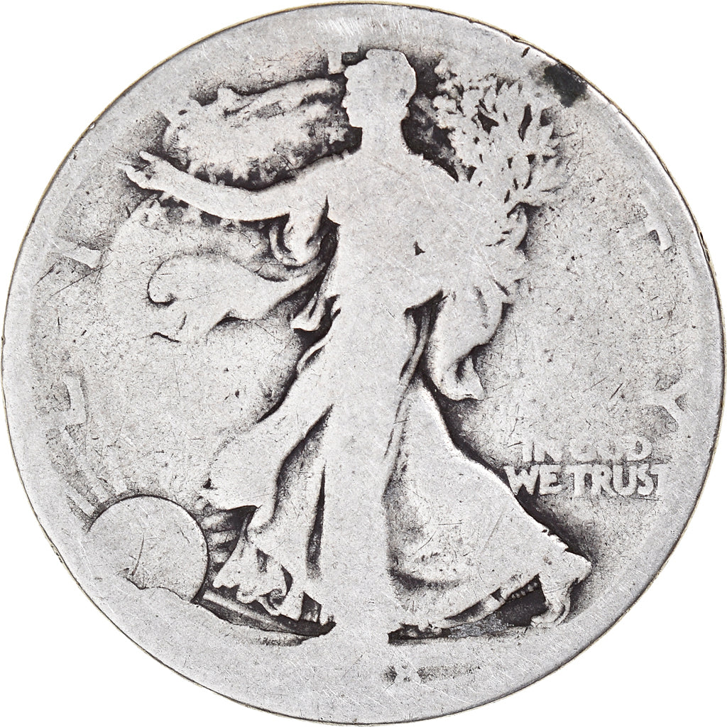 Moneda, Estados Unidos, Walking Liberty Half Dollar, Half Dollar, 1918, U.S.