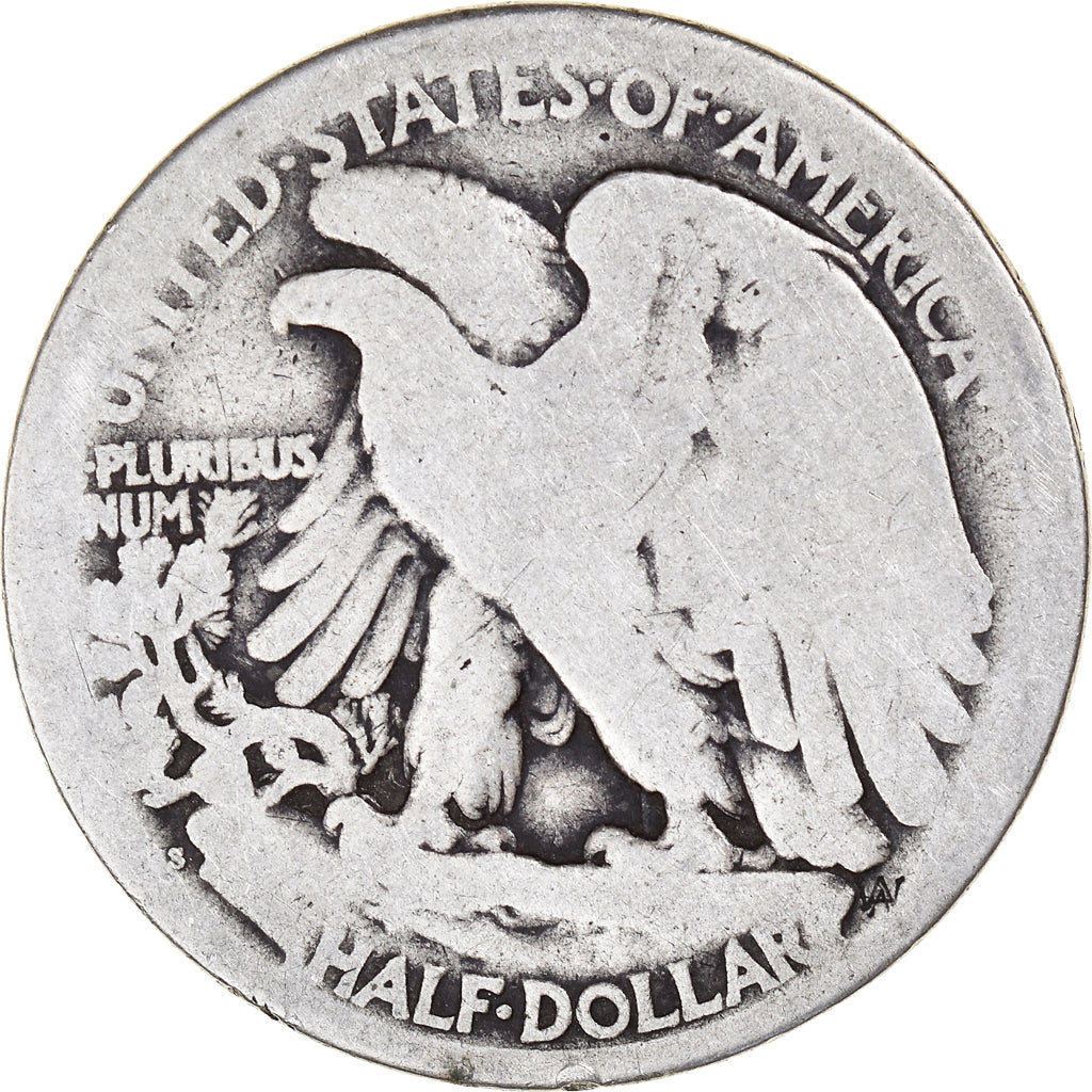 Moneda, Estados Unidos, Walking Liberty Half Dollar, Half Dollar, 1918, U.S.