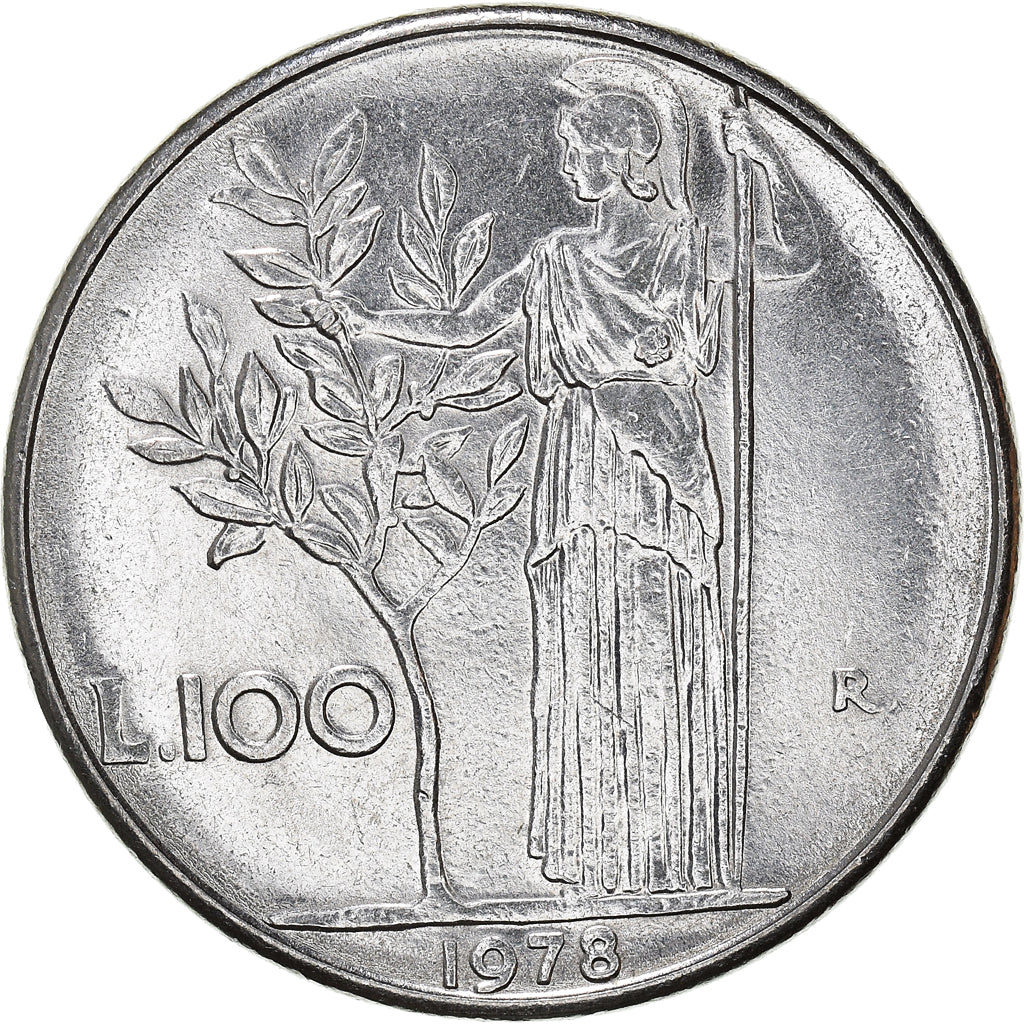 Coin, Italy, 100 Lire, 1978