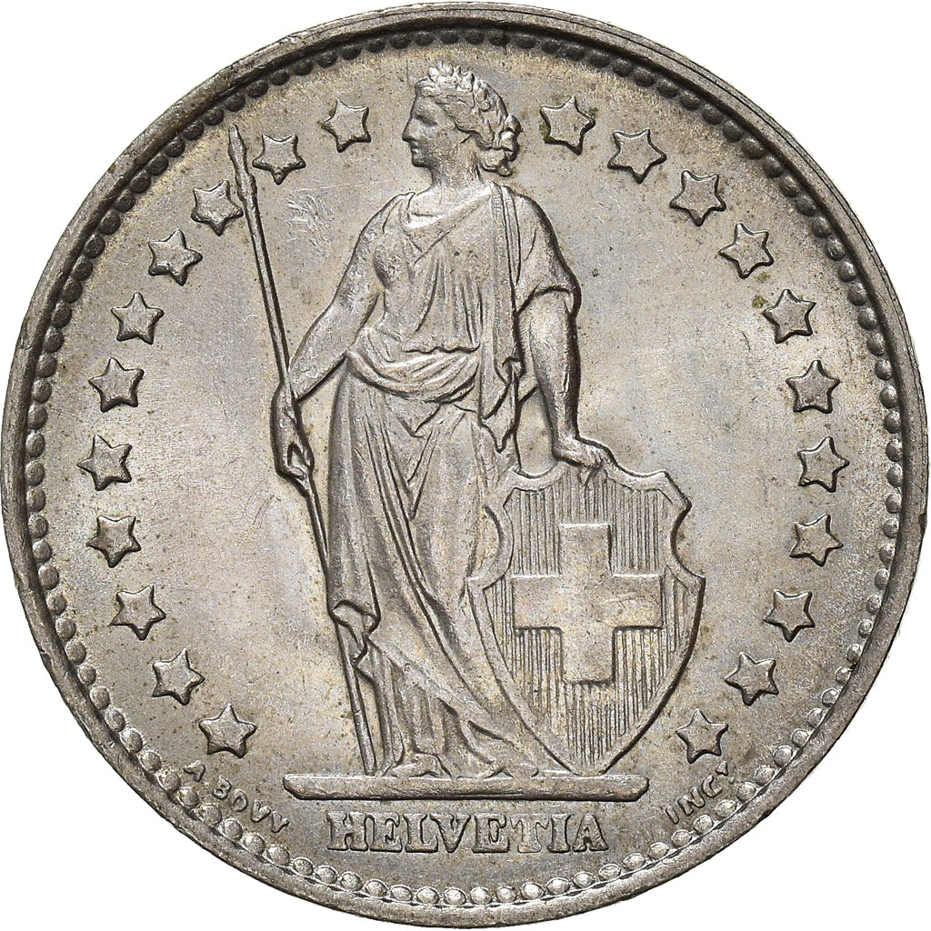 Monnaie, Suisse, Franc, 1968