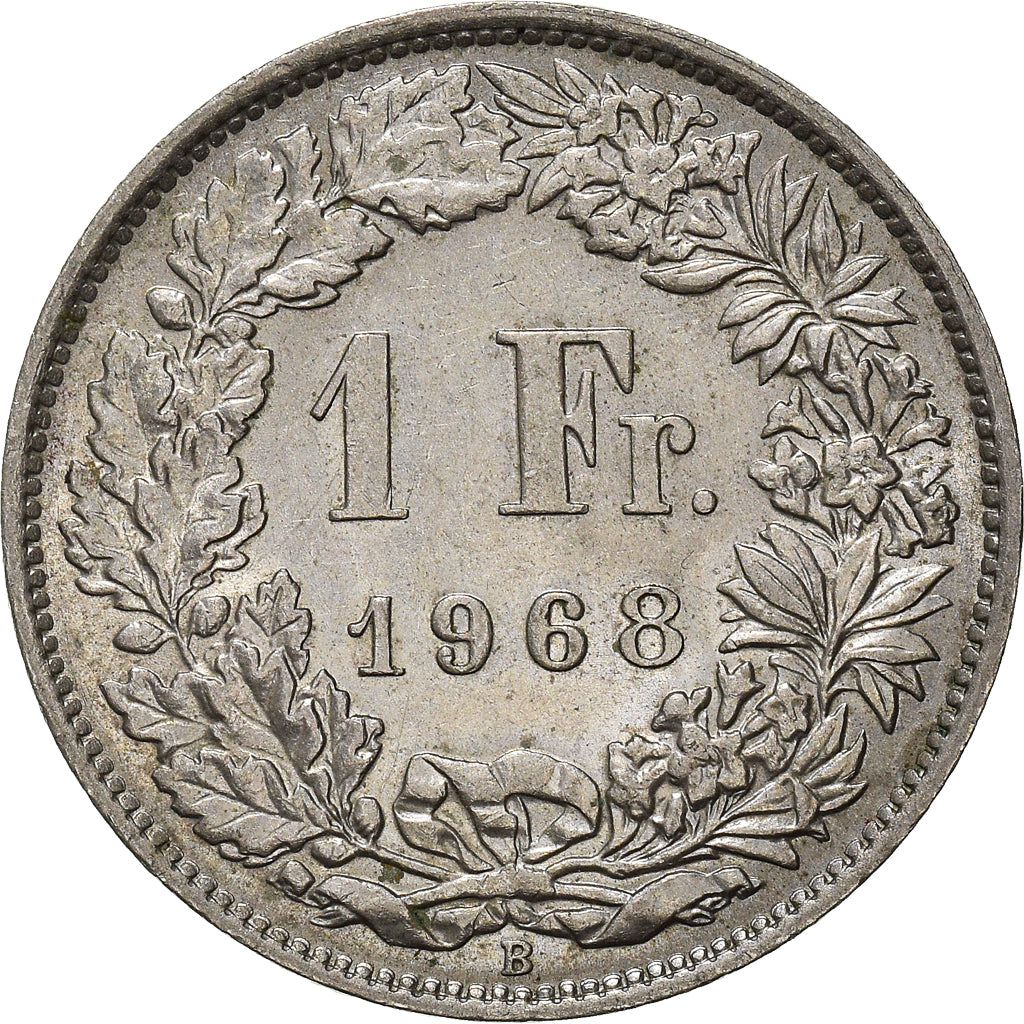 Monnaie, Suisse, Franc, 1968