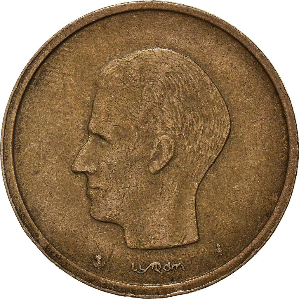 Münze, Belgien, 20 Francs, 20 Frank, 1981