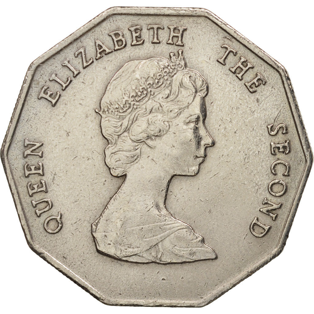 East Caribbean States, Elizabeth II, Dollar, 1989, EF(40-45), KM:20
