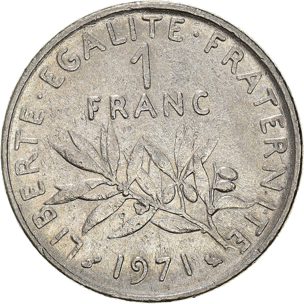 Munten, Frankrijk, Franc, 1971