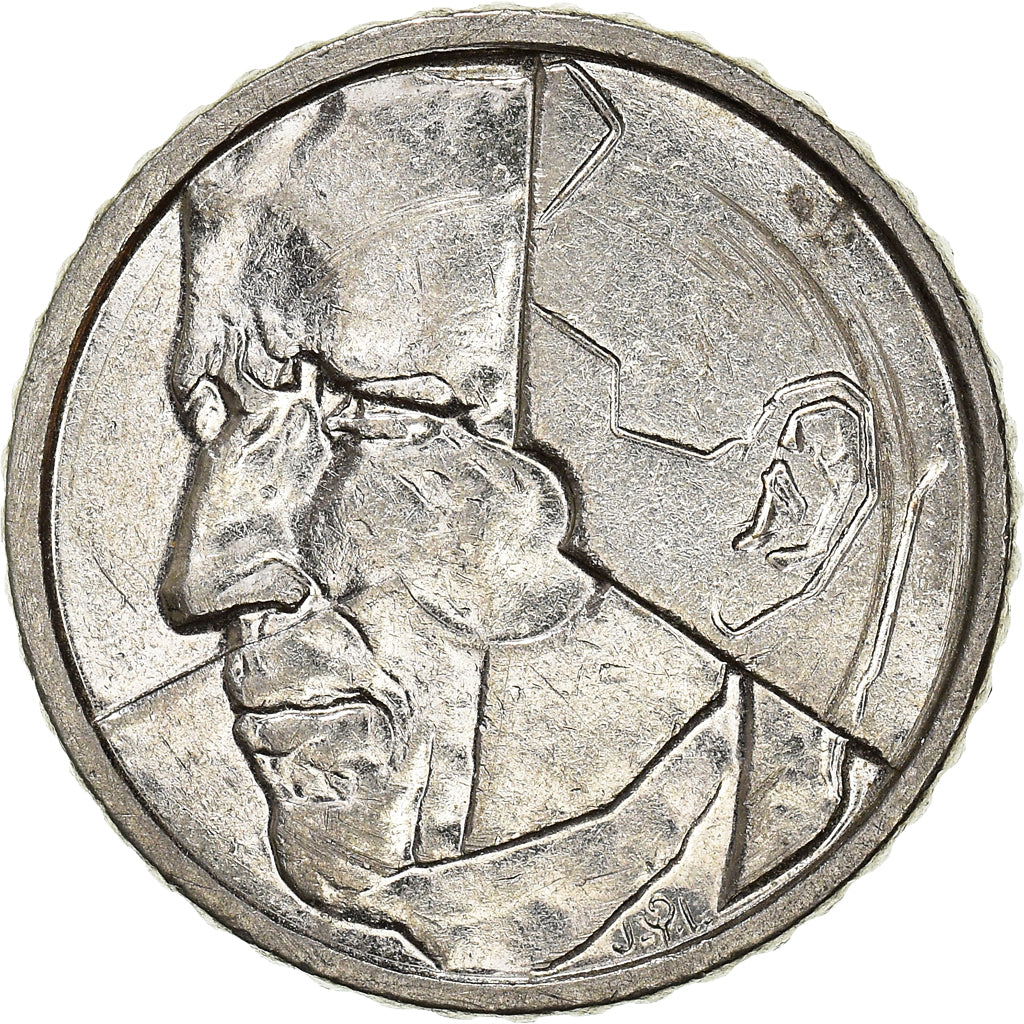 Münze, Belgien, 50 Francs, 50 Frank, 1991