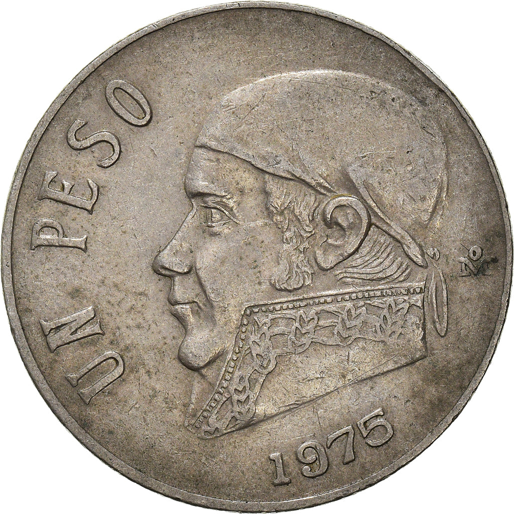 Moneta, Mexico, Peso, 1975