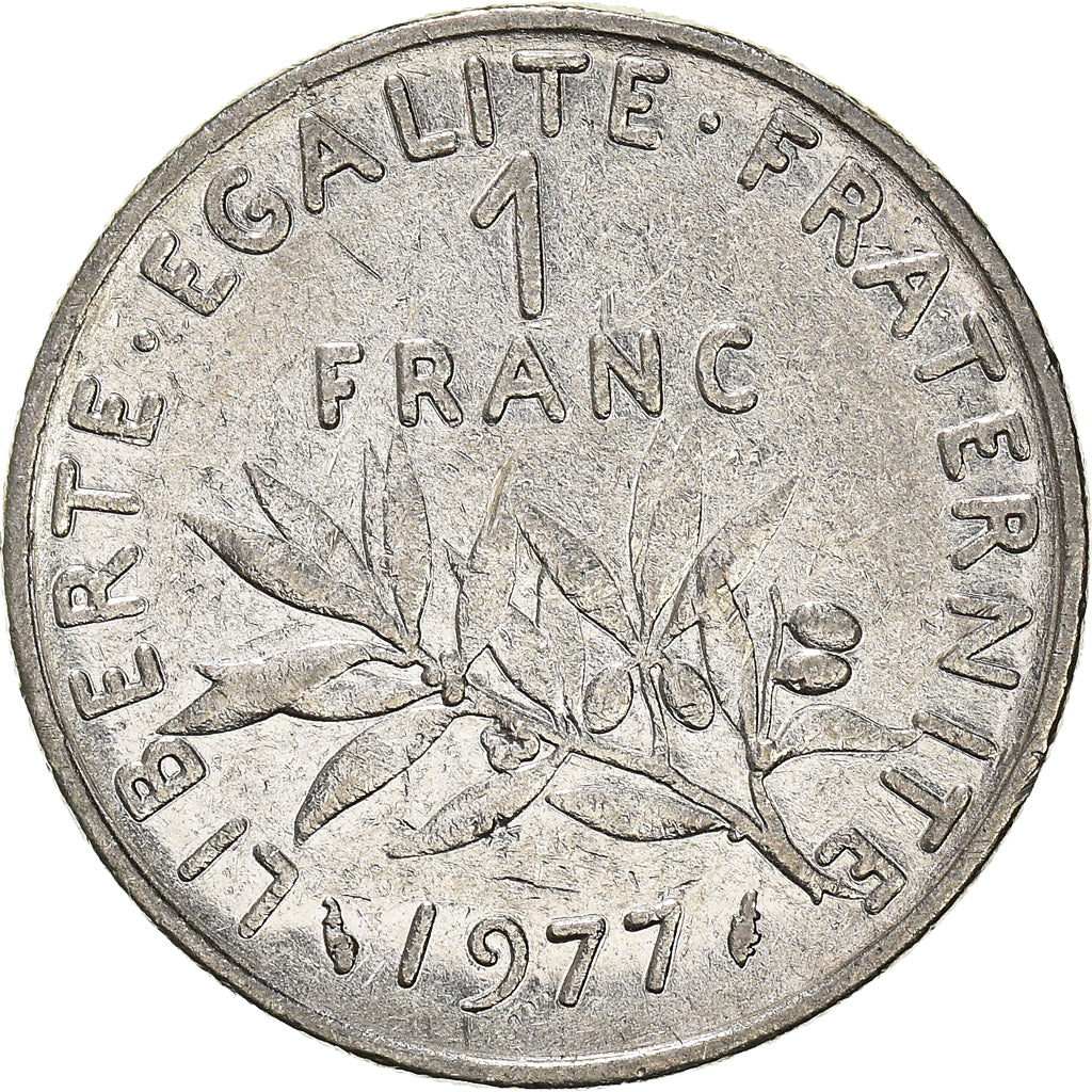 Munten, Frankrijk, Franc, 1977