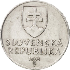 Coin, Slovakia, 10 Halierov, 1993, AU(50-53), Aluminum, KM:17