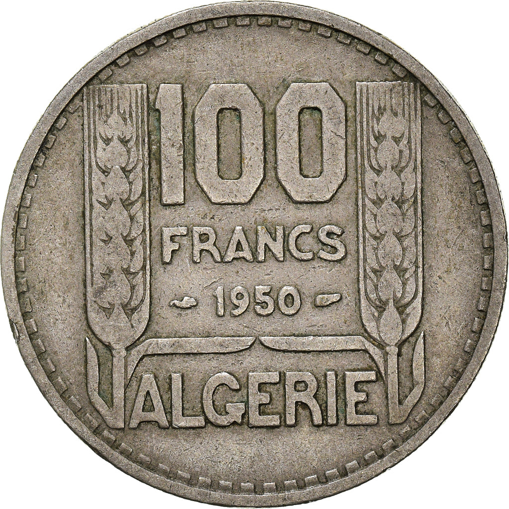 Moneta, Algieria, 100 Francs, 1950