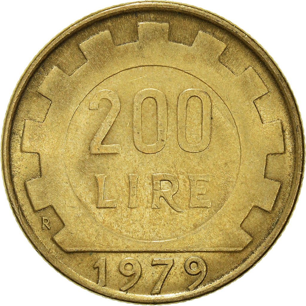 Munten, Italië, 200 Lire, 1979