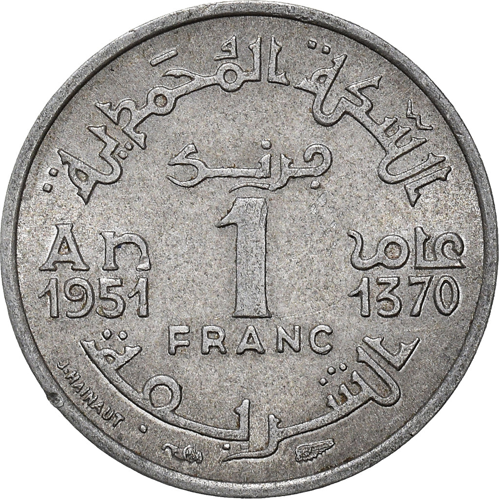 Monnaie, Maroc, Franc