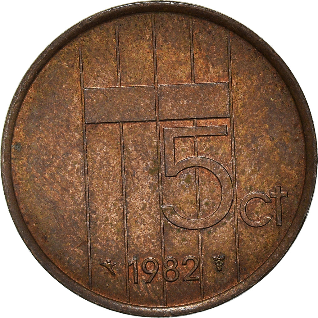 Münze, Niederlande, 5 Cents, 1982