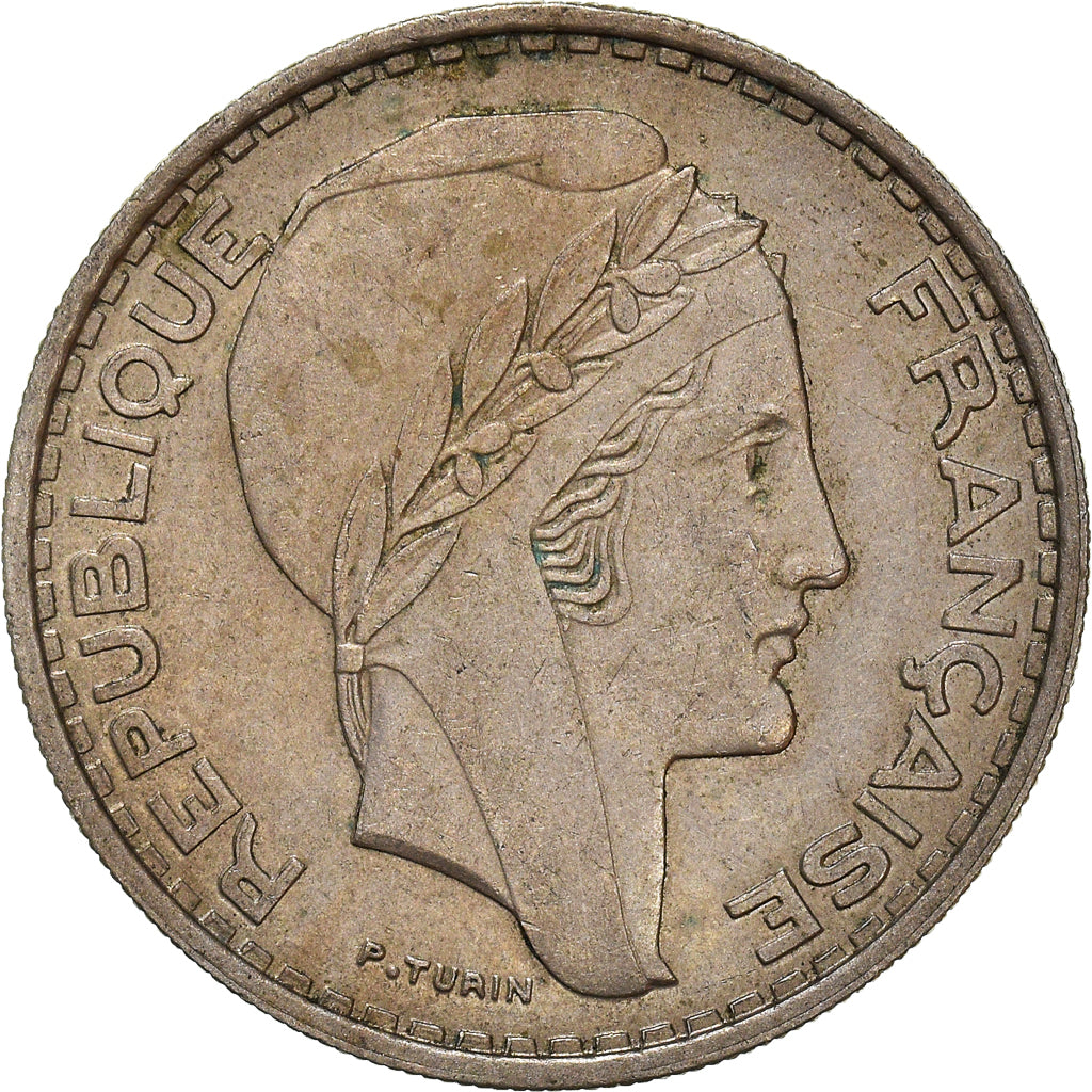 Coin, Algeria, 50 Francs, 1949